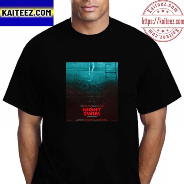 Official Poster For Night Swim Vintage T-Shirt