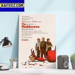 Official Poster For The Holdovers Art Decor Poster Canvas