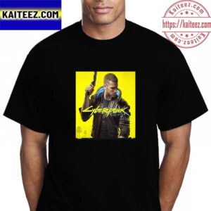 Official Poster Live-Action Cyberpunk 2077 Vintage T-Shirt