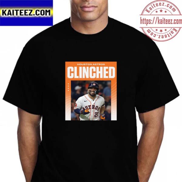 On The Final Day Of The Season The Astros Have Clinched The AL West Vintage T-Shirt
