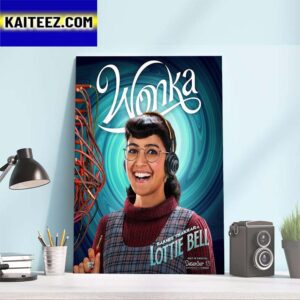 Rakhee Thakrar as Lottie Bell in Wonka Movie Art Decor Poster Canvas