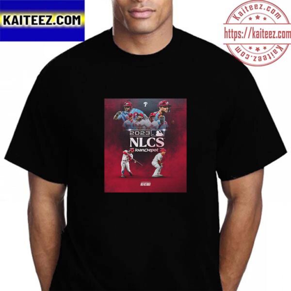 Red October Philadelphia Phillies Onto The 2023 NLCS Vintage T-Shirt