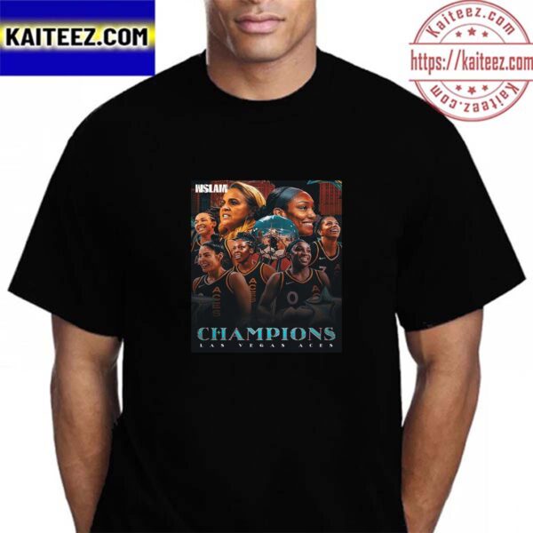 Rise Of A Dynasty The Las Vegas Aces Are Back To Back 2023 WNBA Champions Vintage T-Shirt
