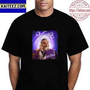 Rowan Atkinson as Father Julius in Wonka Movie Vintage T-Shirt