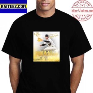 Ryan McMahon 2023 Rawlings Gold Glove Finalist Vintage T-Shirt