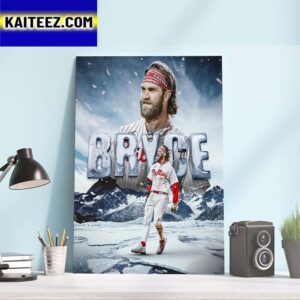 Second HR Of The Game For Bryce Harper Art Decor Poster Canvas