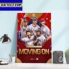 The Houston Astros Are Headed 7 Straight Trips To The ALCS 2023 MLB Postseason Art Decor Poster Canvas