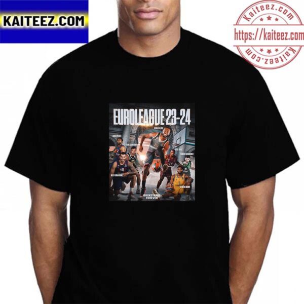 The EuroLeague 2023 2024 With A Bunch Of NBA Talent This Season Vintage T-Shirt