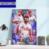 Texas Rangers In The 2023 MLB Postseason Art Decor Poster Canvas