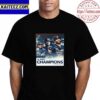 The Los Angeles Dodgers Have Powered Their Way To 3 Straight 100+ Win Seasons Vintage T-Shirt