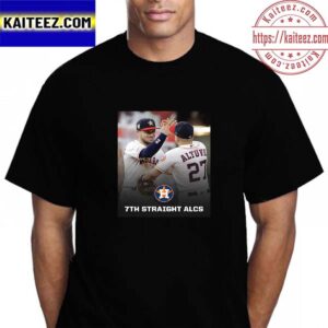 The Houston Astros Are Headed To 7th Straight The ALCS Vintage T-Shirt