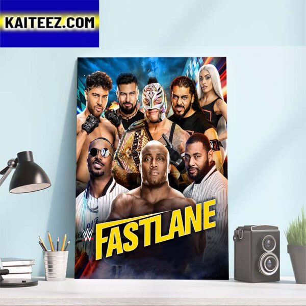 The LWO Will Be Out For Retribution When They Go Head-To-Head With Bobby Lashley And The Street Profits At WWE Fastlane Art Decor Poster Canvas