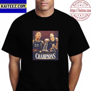 The Las Vegas Aces Go Back To Back And Are The 2023 WNBA Champions Vintage T-Shirt