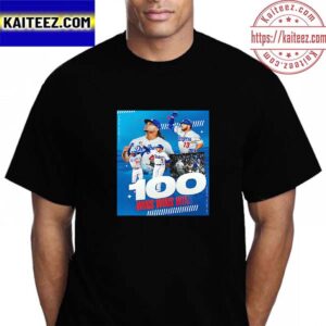The Los Angeles Dodgers Have Powered Their Way To 3 Straight 100+ Win Seasons Vintage T-Shirt
