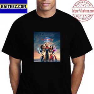 The Marvels Movie Of Marvel Studios Dolby Cinema Poster Vintage T-Shirt