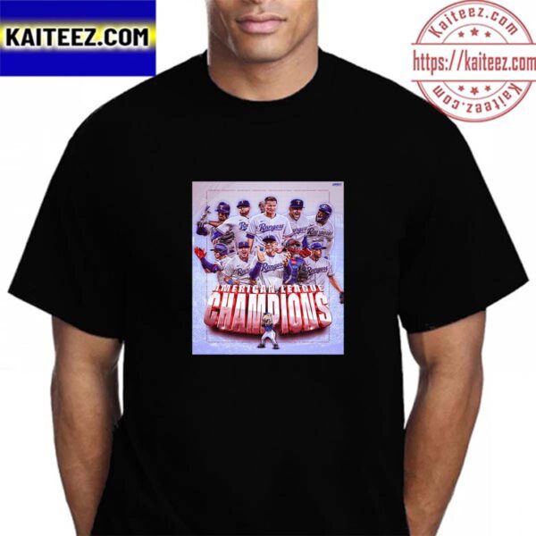 The Texas Rangers Are 2023 AL Champions And World Series Bound Vintage T-Shirt
