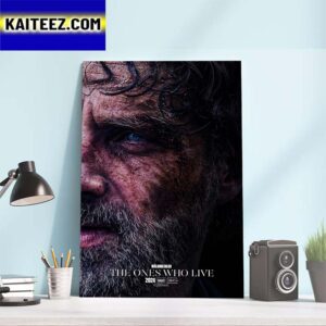 The Walking Dead The Ones Who Live Coming 2024 Art Decor Poster Canvas