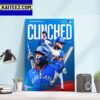 Toronto Blue Jays Clinched MLB Postseason 2023 Art Decor Poster Canvas