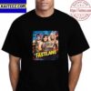 Undisputed WWE Tag Team Champions Archerof Infamy And Finn Balor Defend Against Cody Rhodes And Jey Uso At WWE Fastlane Vintage T-Shirt