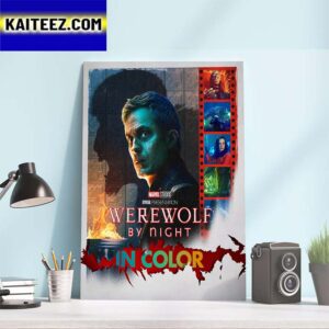 Werewolf By Night in Color Official Poster Art Decor Poster Canvas