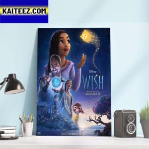 Wish 2023 RealD 3D Official Poster Art Decor Poster Canvas