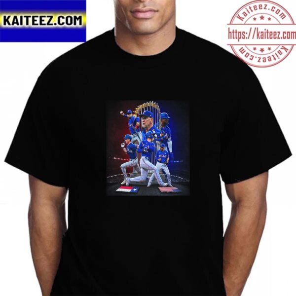 Texas Rangers Are 2023 MLB World Series Champions Vintage T-Shirt