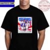 The Texas Rangers Are 2023 World Series Champions For The First Time In Franchise History Vintage T-Shirt