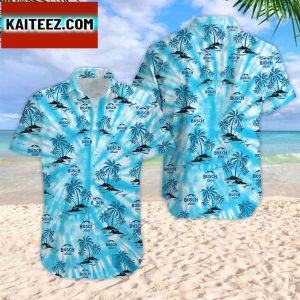 3D Tie Dye Litmus-Busch Light Bud Unisex Gift For Father Beach Hawaiian Shirt
