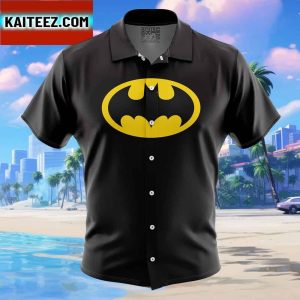 Batman DC Comics Gift For Family In Summer Holiday Button Up Hawaiian Shirt