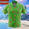 Bowser Super Mario Gift For Family In Summer Holiday Button Up Hawaiian Shirt