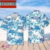 Bud Light Hawaiian Coconut Island Pattern Hawaiian Beer Lover Shirt Classic Flowers Beer Aloha Shirt