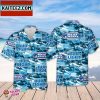 Bud Light Hawaiian Palm Leaves Pattern Shirt Beer Summer Party Hawaiian Shirt Schlitz Beer Shirt