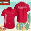 Budweiser Beach Shirt Men And Women Gift Hawaiian Shirt