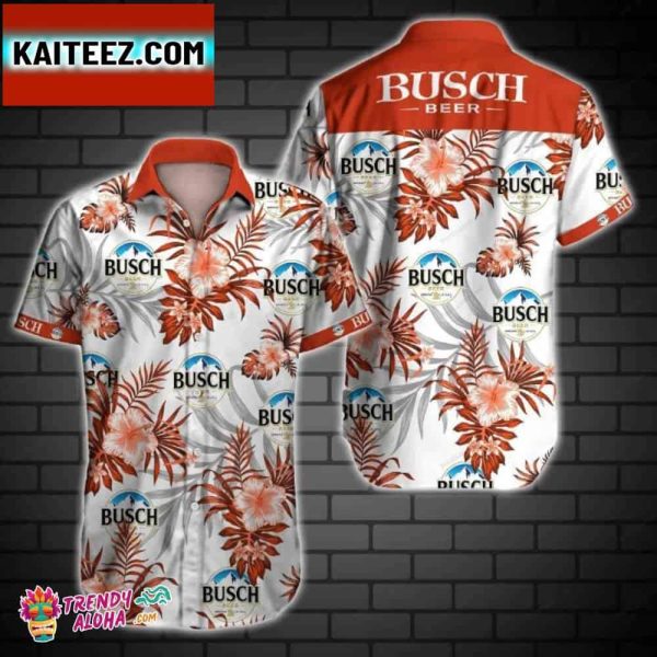 Busch Hunting Mallard V Hawaiian Shirt