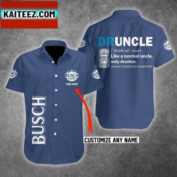 Busch Light Druncle For Men And Women Hawaiian Shirt