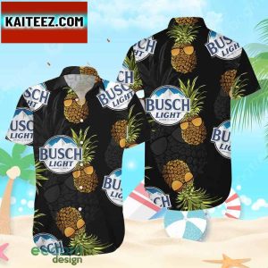 Busch Light Pineapple Hawaiian Shirt Best Summer Gift For Fans