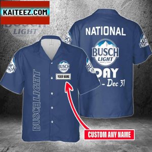 Busch Light Year Round Best Gift For Family Summer Vacation Hawaiian Shirt