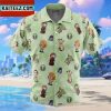 Chibi Hunter x Hunter Characters Pattern Gift For Family In Summer Holiday Button Up Hawaiian Shirt