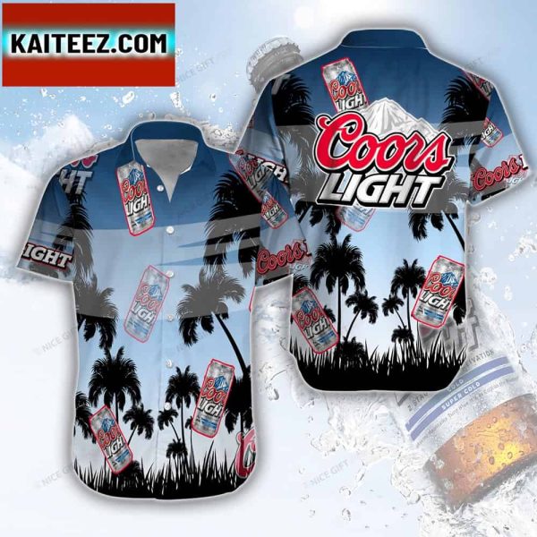 Coors Light Gift For Dad Hawaiian Shirt For Vacation Essential