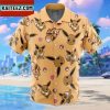 Eevee Evolutions Pokemon Gift For Family In Summer Holiday Button Up Hawaiian Shirt