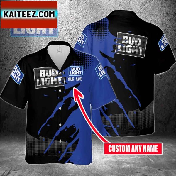 For Men And Women Bud Light Best Gift For Family Summer Vacation Hawaiian Shirt