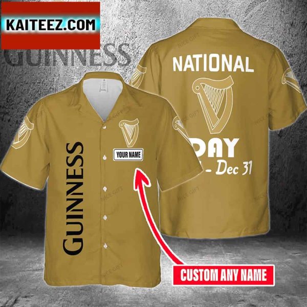 Guinness Enthusiasts Annual Celebration Hawaiian Shirt