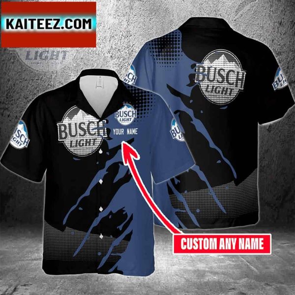 Hawaiian Shirt with Best Gift For Family Summer Vacation Custom Busch Light