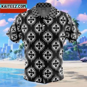 Holy Sol Temple Fire Force Gift For Family In Summer Holiday Button Up Hawaiian Shirt