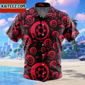 Homonculus Ouroboros Fullmetal Alchemist Gift For Family In Summer Holiday Button Up Hawaiian Shirt