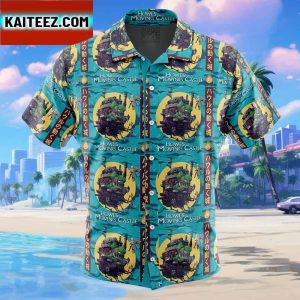 Howls Moving Castle Studio Ghibli Gift For Family In Summer Holiday Button Up Hawaiian Shirt