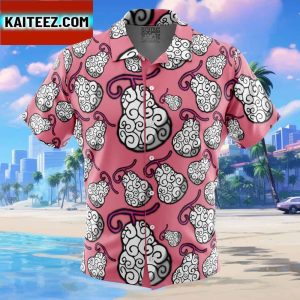Ito Ito no Mi One Piece Gift For Family In Summer Holiday Button Up Hawaiian Shirt