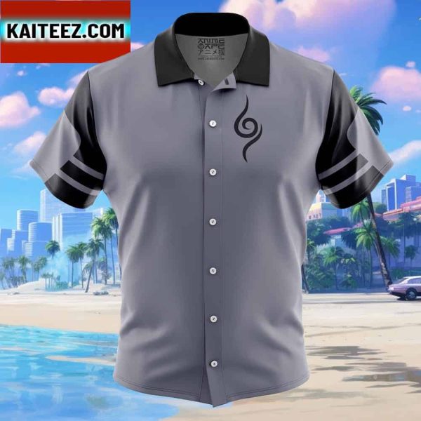 Kakashi Anbu Naruto Gift For Family In Summer Holiday Button Up Hawaiian Shirt