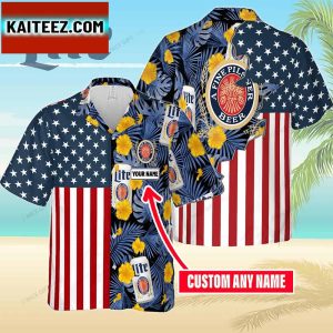 Miller Lite For Men And Women Vacation Hawaiian Shirt