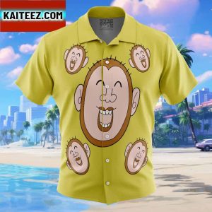 Mob Monkey Shirt Mob Psycho 100 Gift For Family In Summer Holiday Button Up Hawaiian Shirt